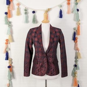 Top Shop Mixed Pattern Blazer